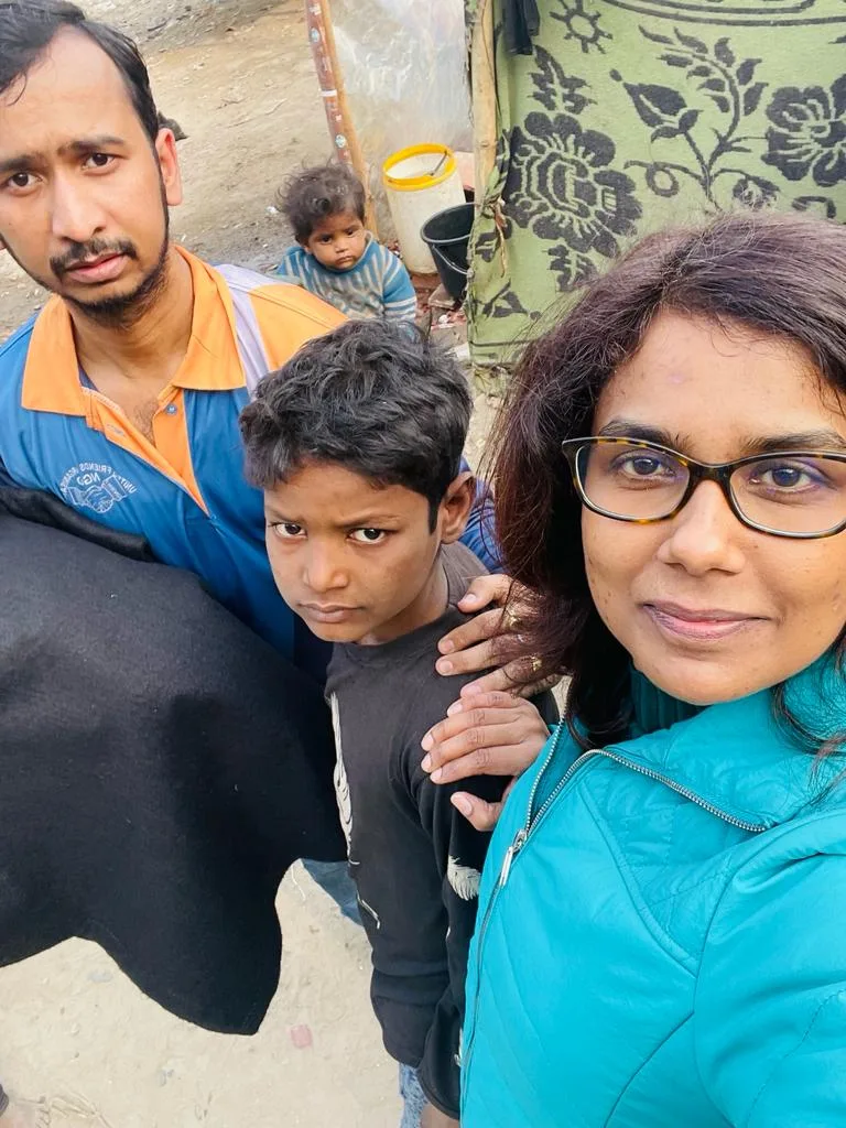 Winter blanket distribution